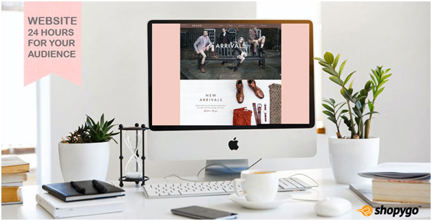 Make a 24*7 online presence through Shopygo