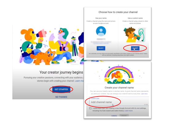 Getting started with youtube channel for ecommerce