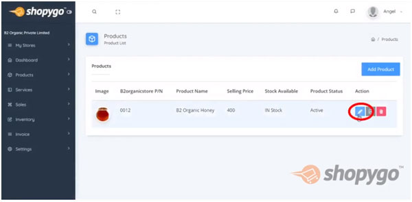 Bulk Product edit-Shopygo tutorial