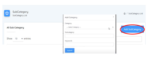 Update your stock status through dashboard with Shopygo
