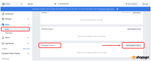 Update your stock status through dashboard with Shopygo